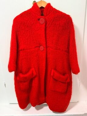 Rare Vintage 1960s Jantzen Mohair Cuddle Coat